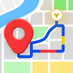 GPS Voice Map & Route Finder のアイコン